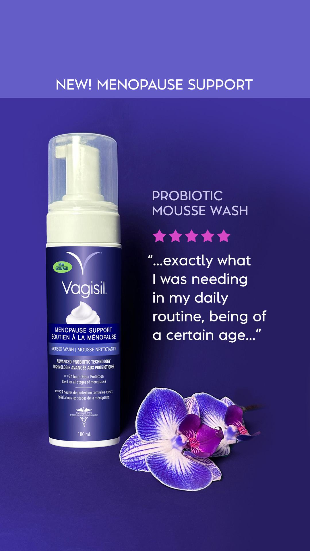 Vagisil Facebook ad from May 4, 2026
