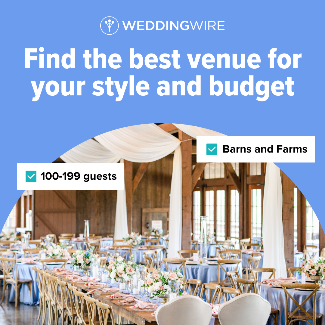 WeddingWire Facebook ad