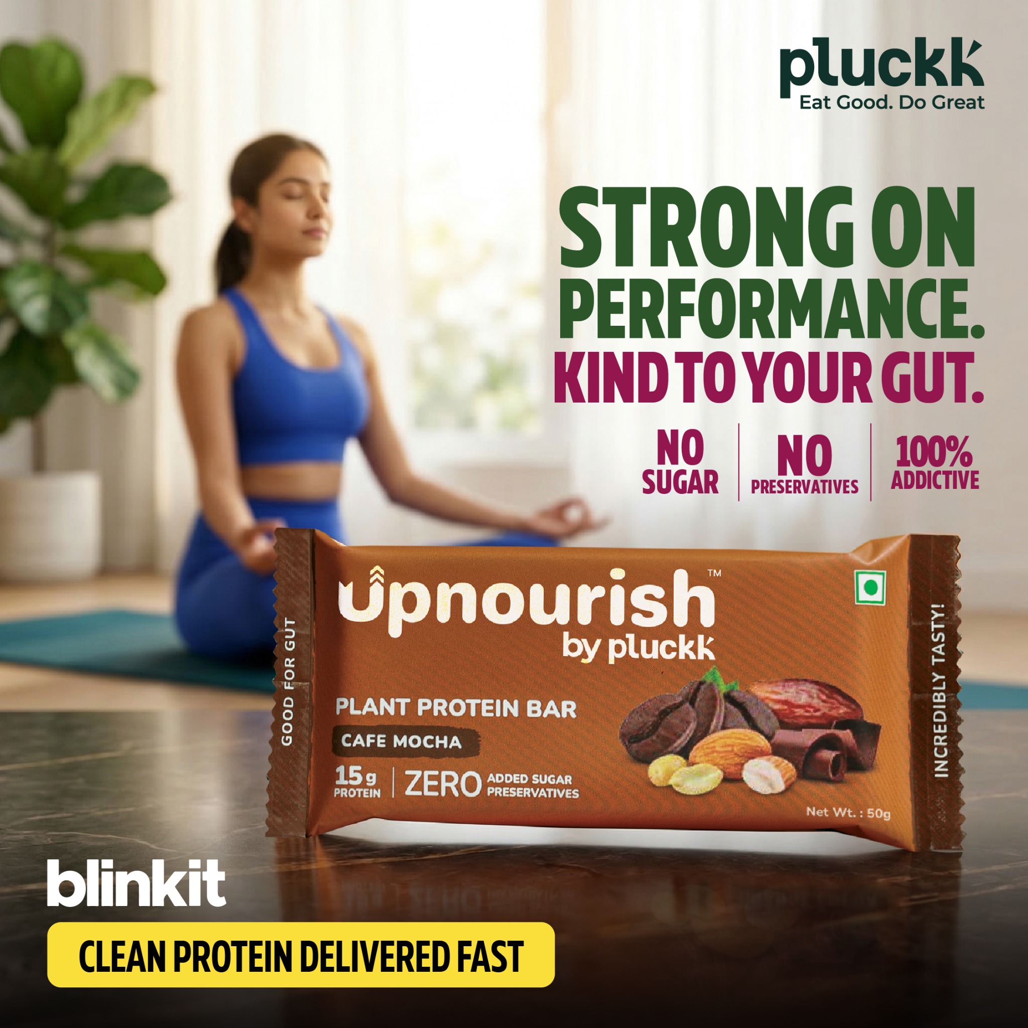 Pluckk Facebook ad