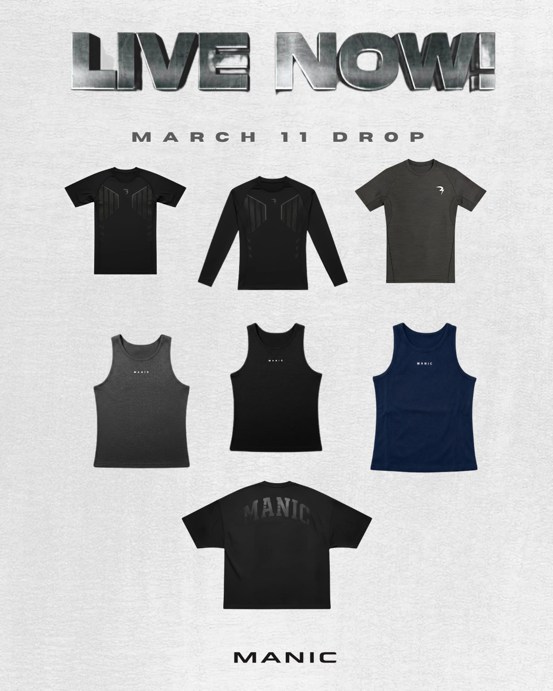 Manic Fits Facebook ad: Getting ready for the gym?