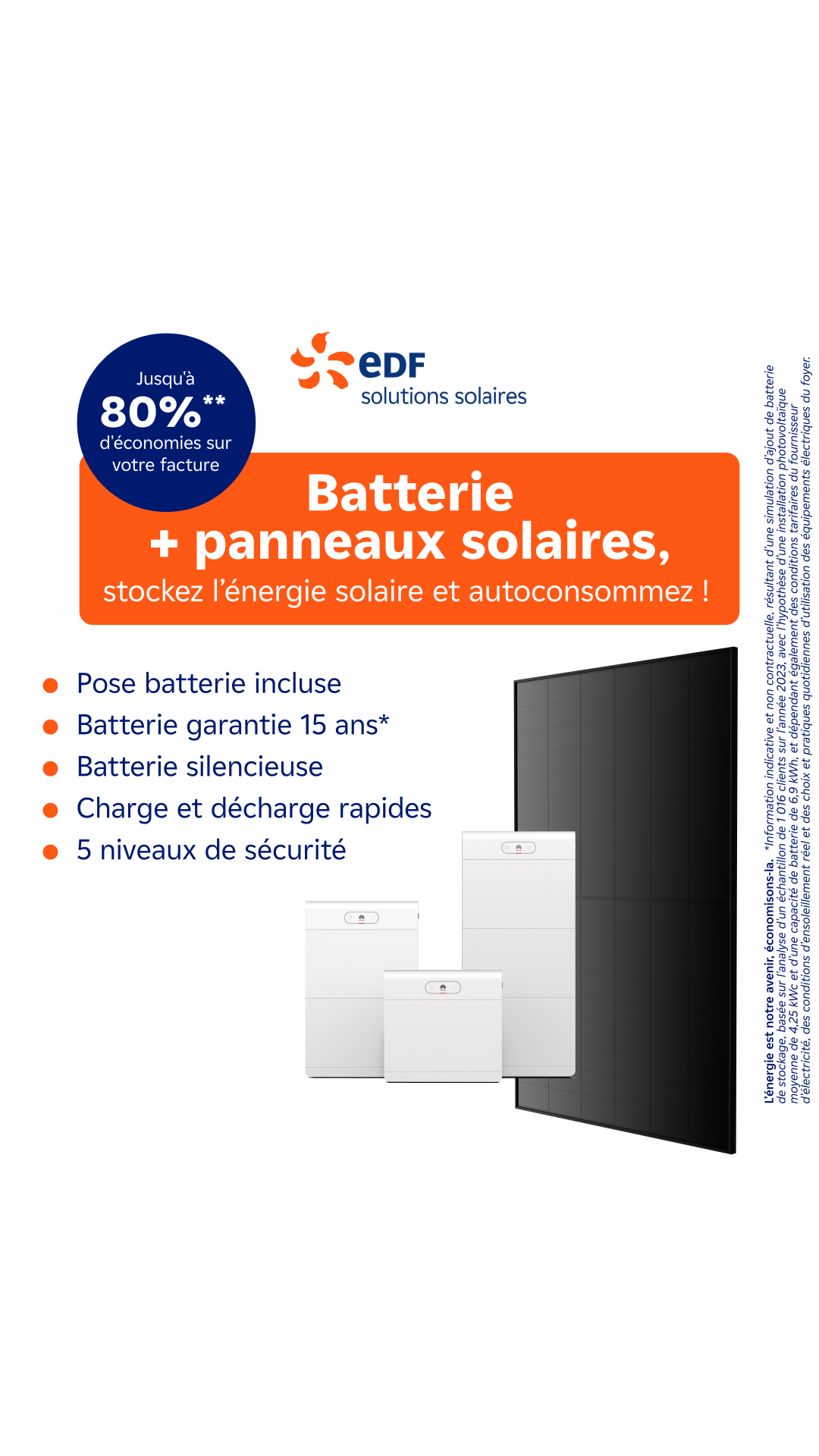 Mes offres EDF solutions solaires Facebook ad