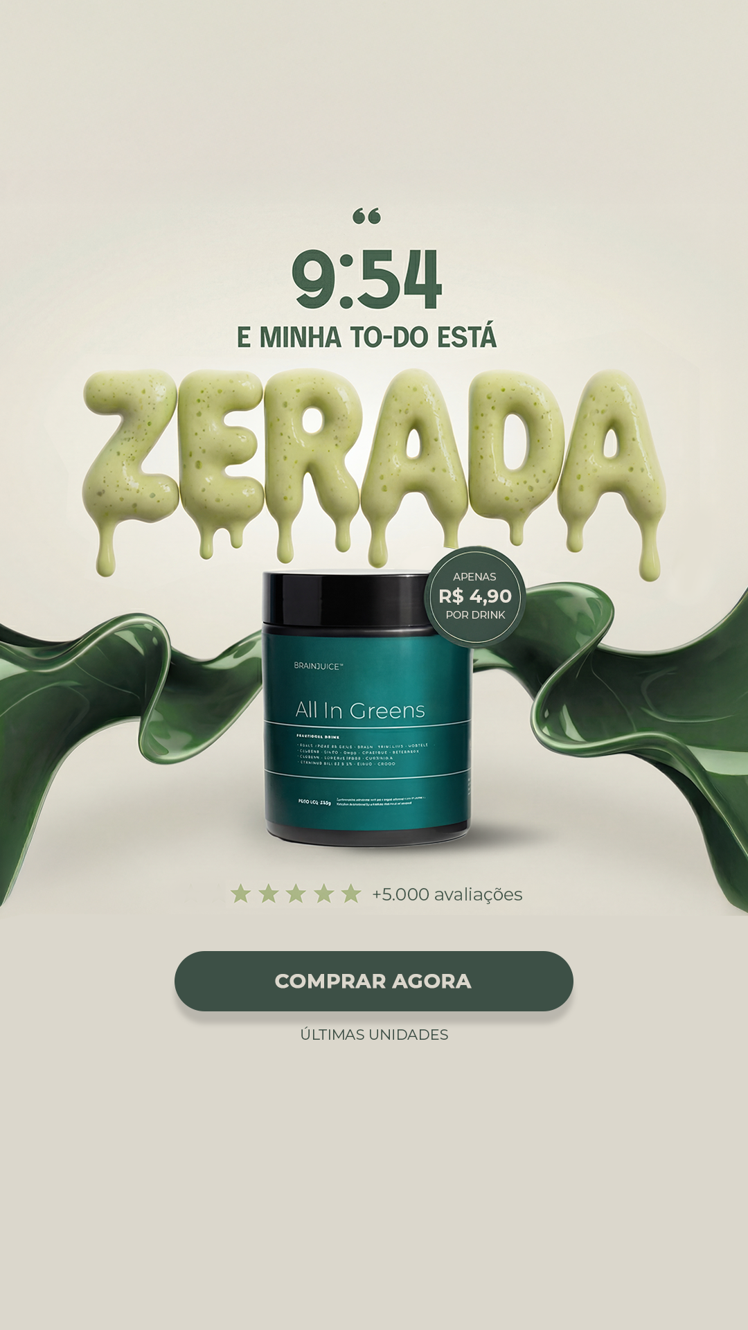 BrainJuice Facebook ad
