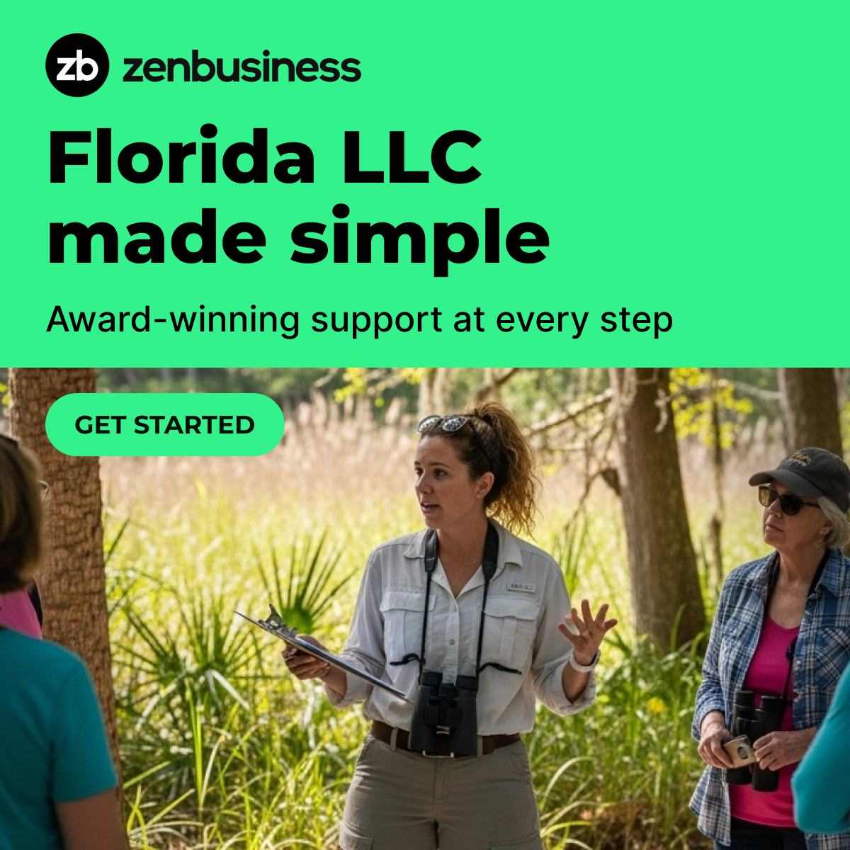 ZenBusiness Facebook ad