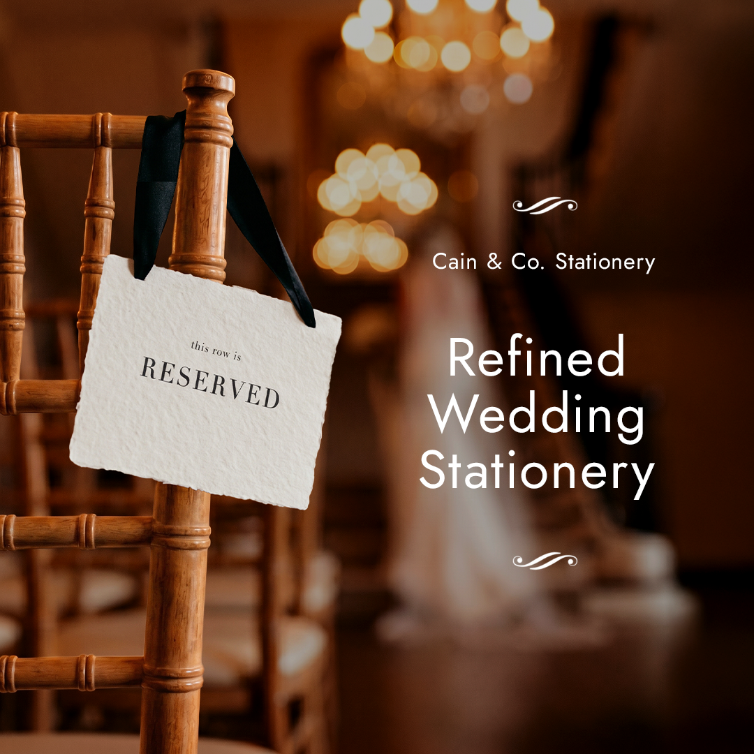 Cain & Co. Stationery Facebook ad