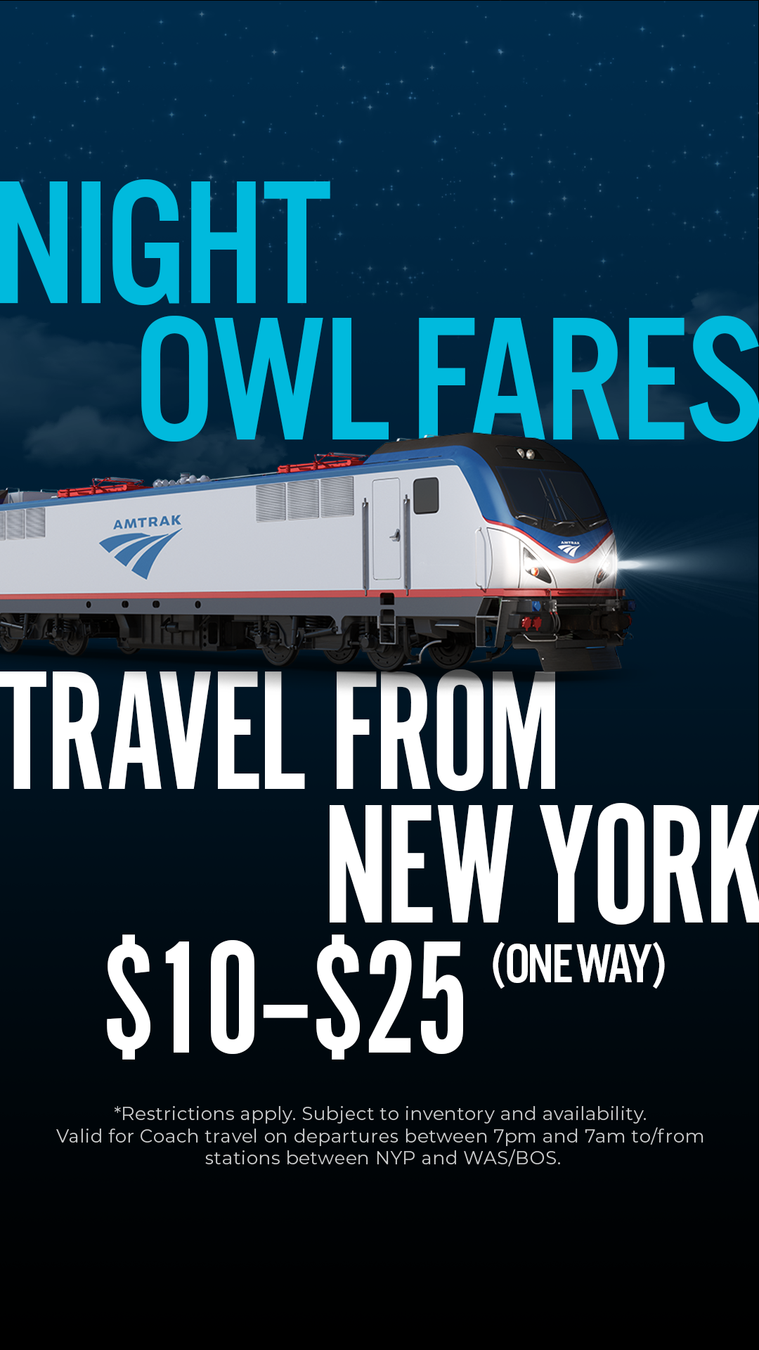 Amtrak Facebook ad from Dec 1, 2025