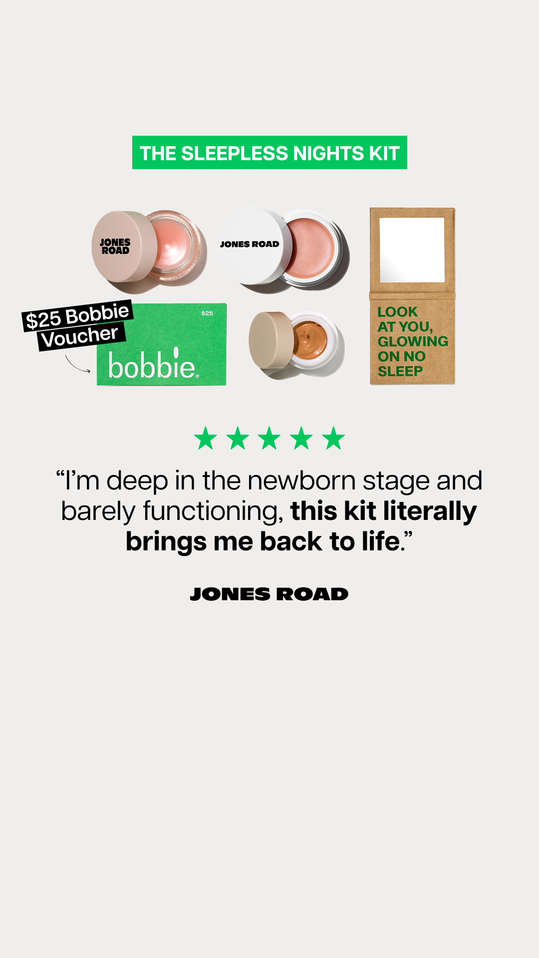 Jones Road Beauty Facebook ad