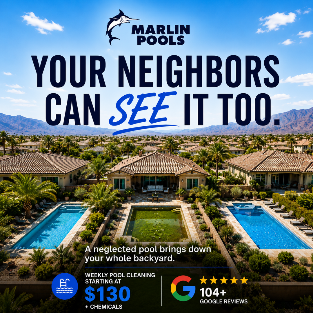 Marlin Pools Facebook ad