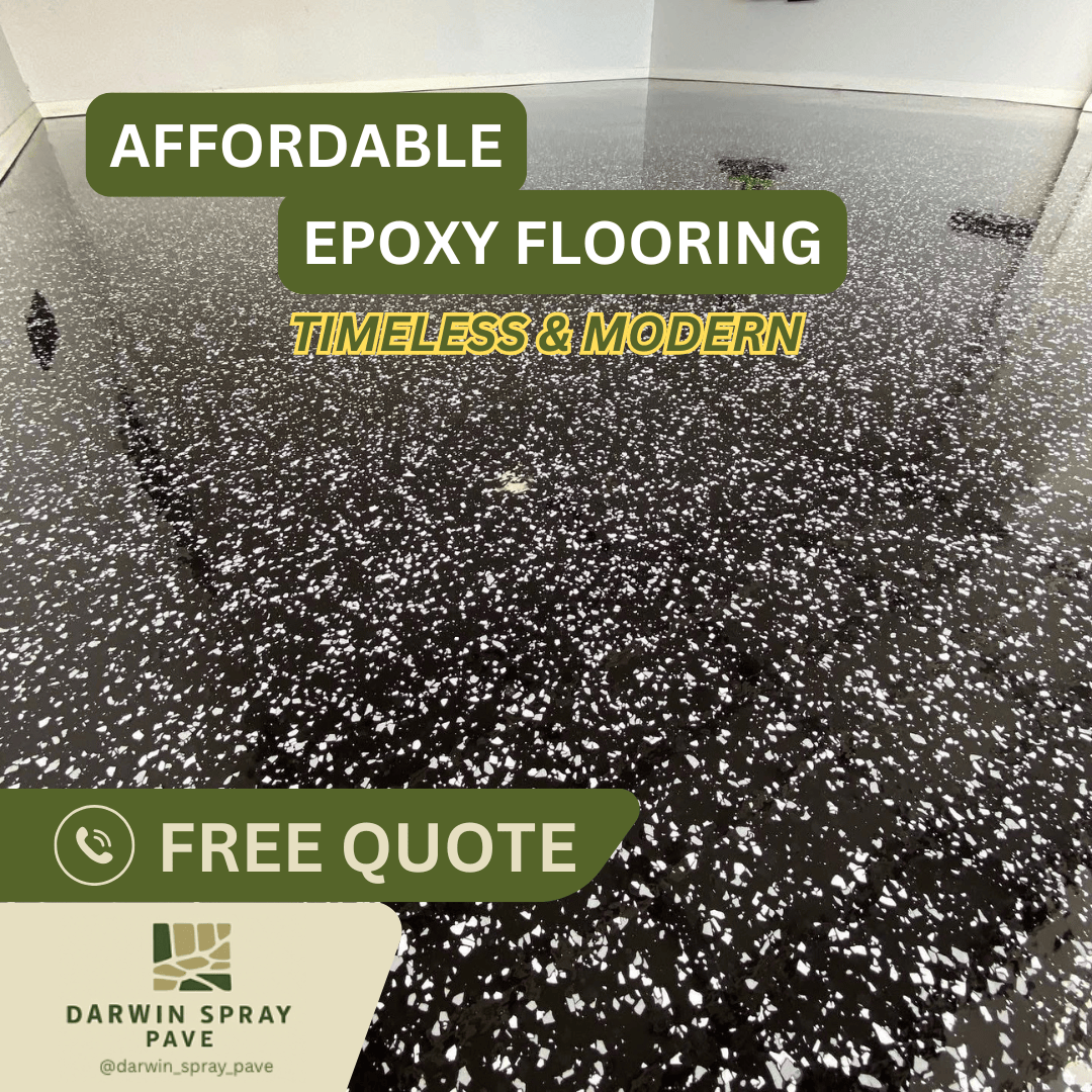 Darwin Spray-Pave Facebook ad: See the Difference, Book Now