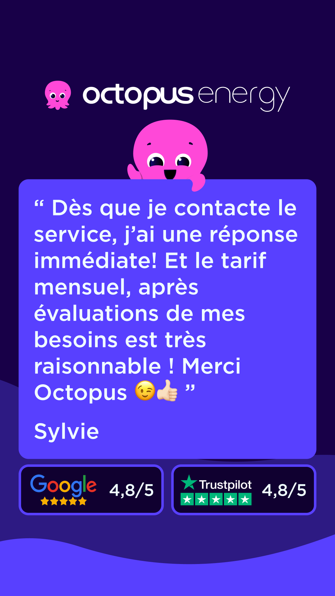 Octopus Energy Facebook ad