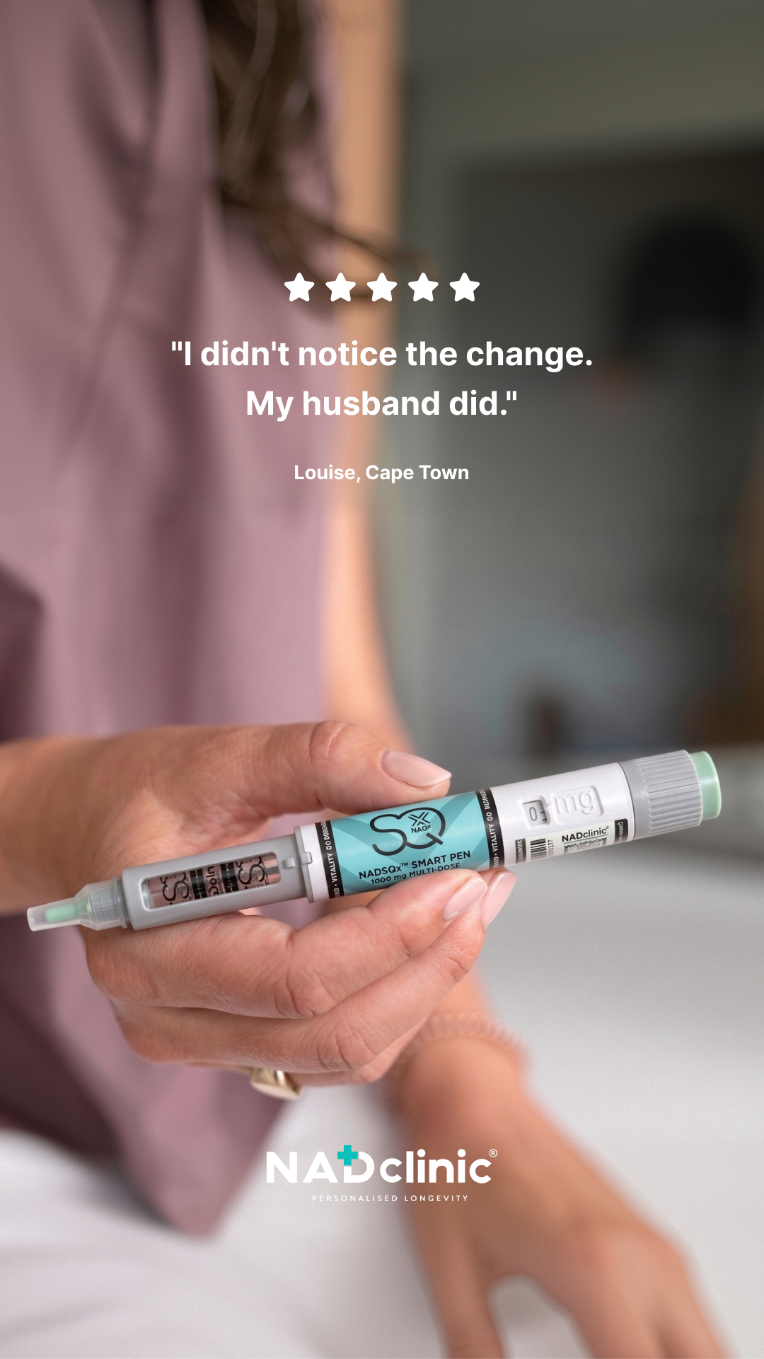 NADclinic South Africa Facebook ad