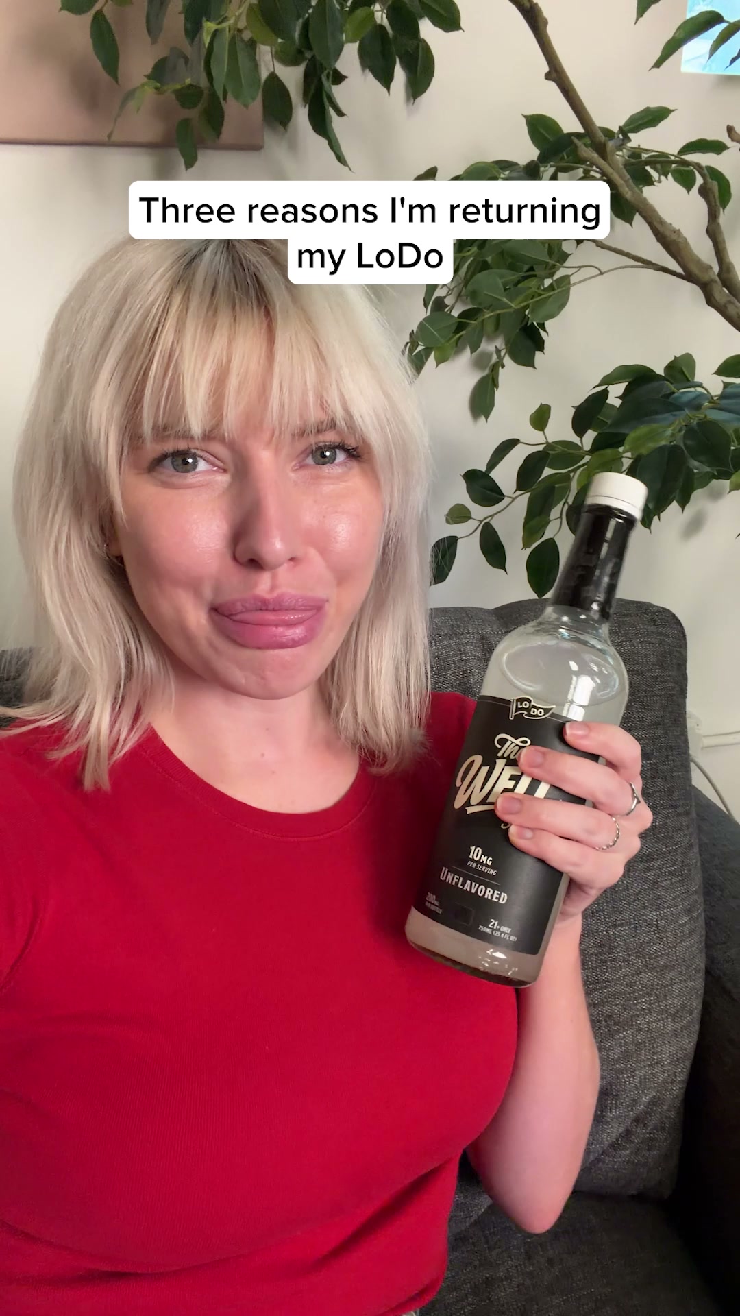 LoDo Brands Facebook ad: No hangover. No BS.
