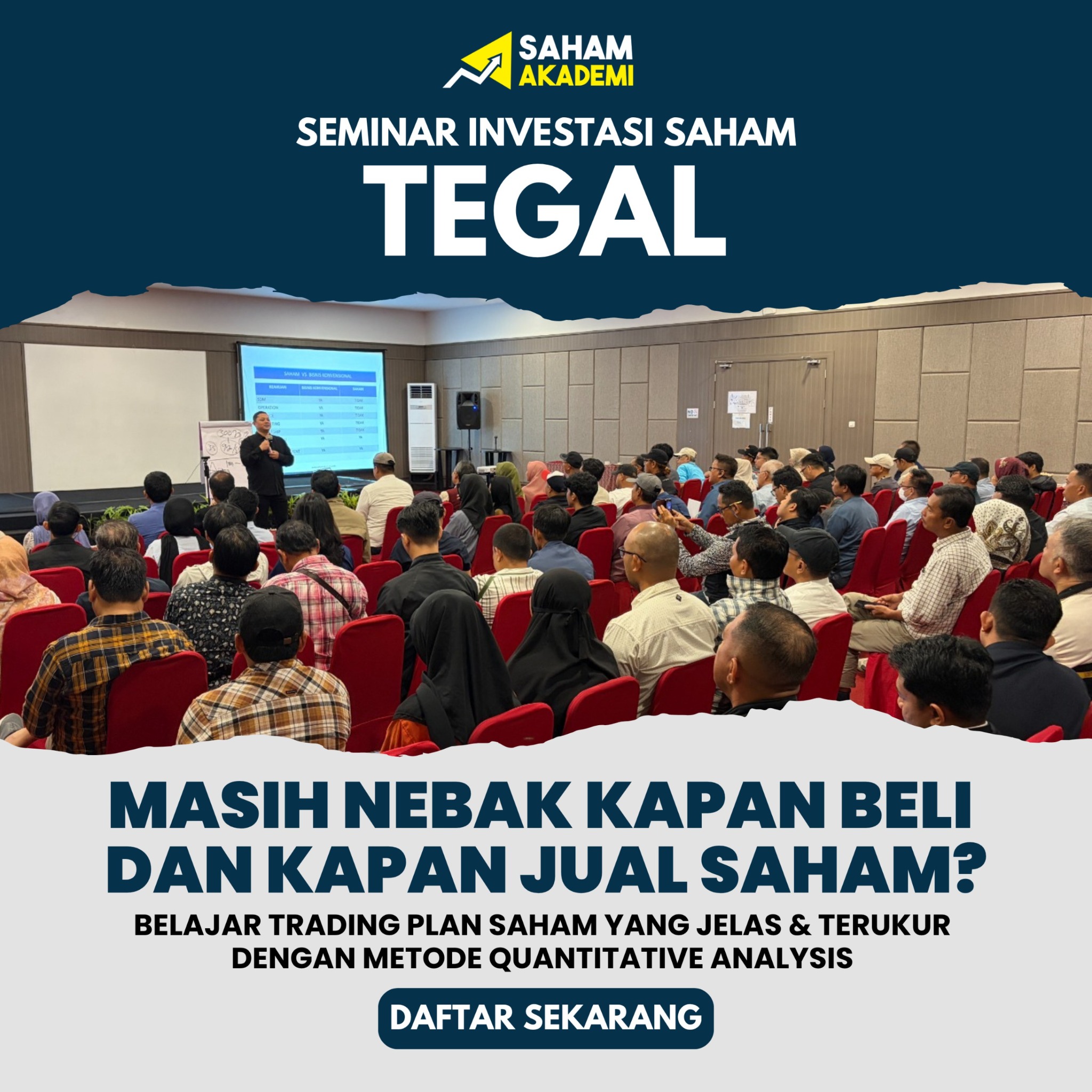 Saham Akademi Indonesia Facebook ad