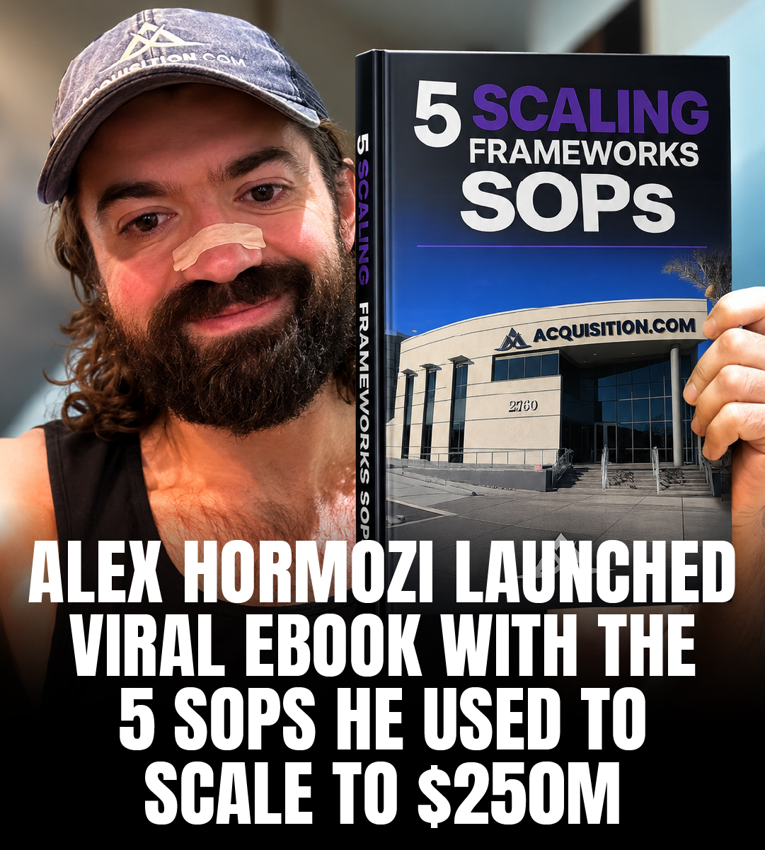 Alex Hormozi Facebook ad