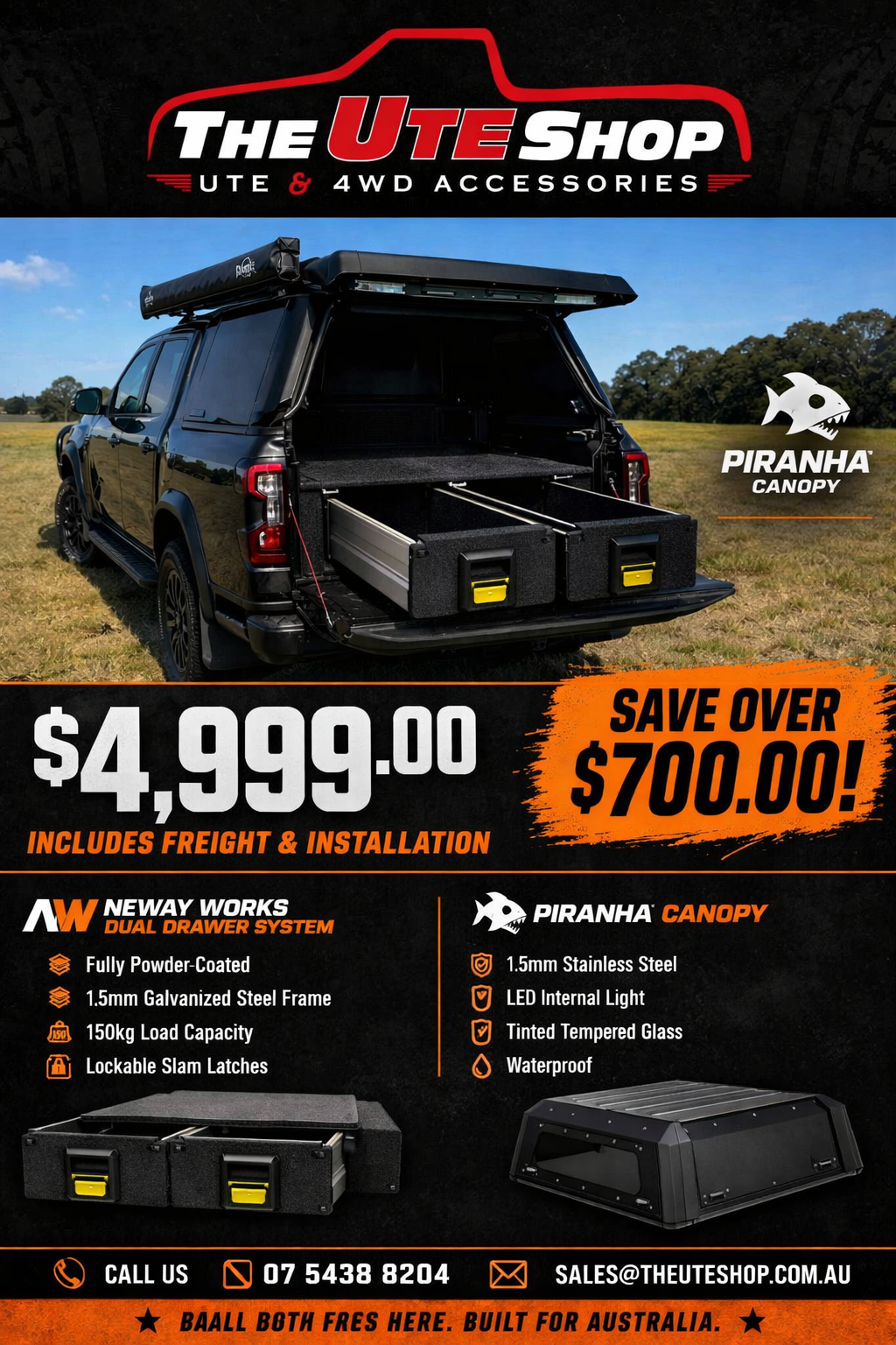 The Ute Shop Facebook ad: Bundle & Save at The Ute Shop
