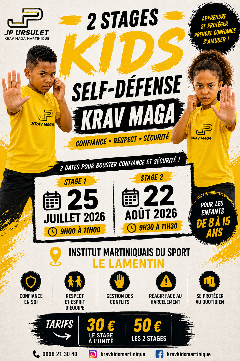 Krav Maga Martinique Kids - JP Ursulet Facebook ad
