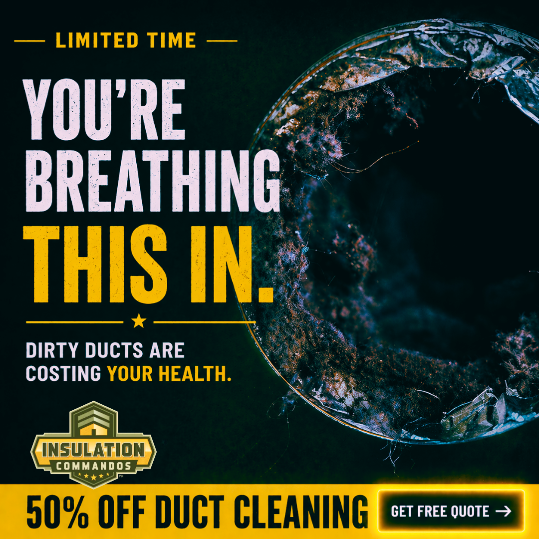 Insulation Commandos of Clarksville Facebook ad