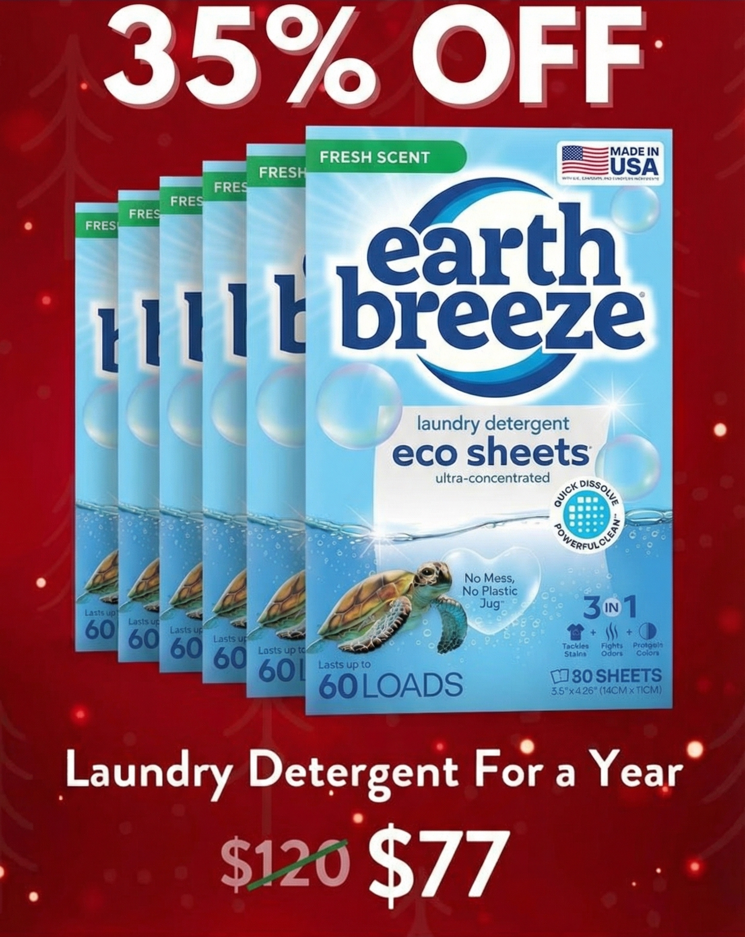 Earth Breeze Facebook ad