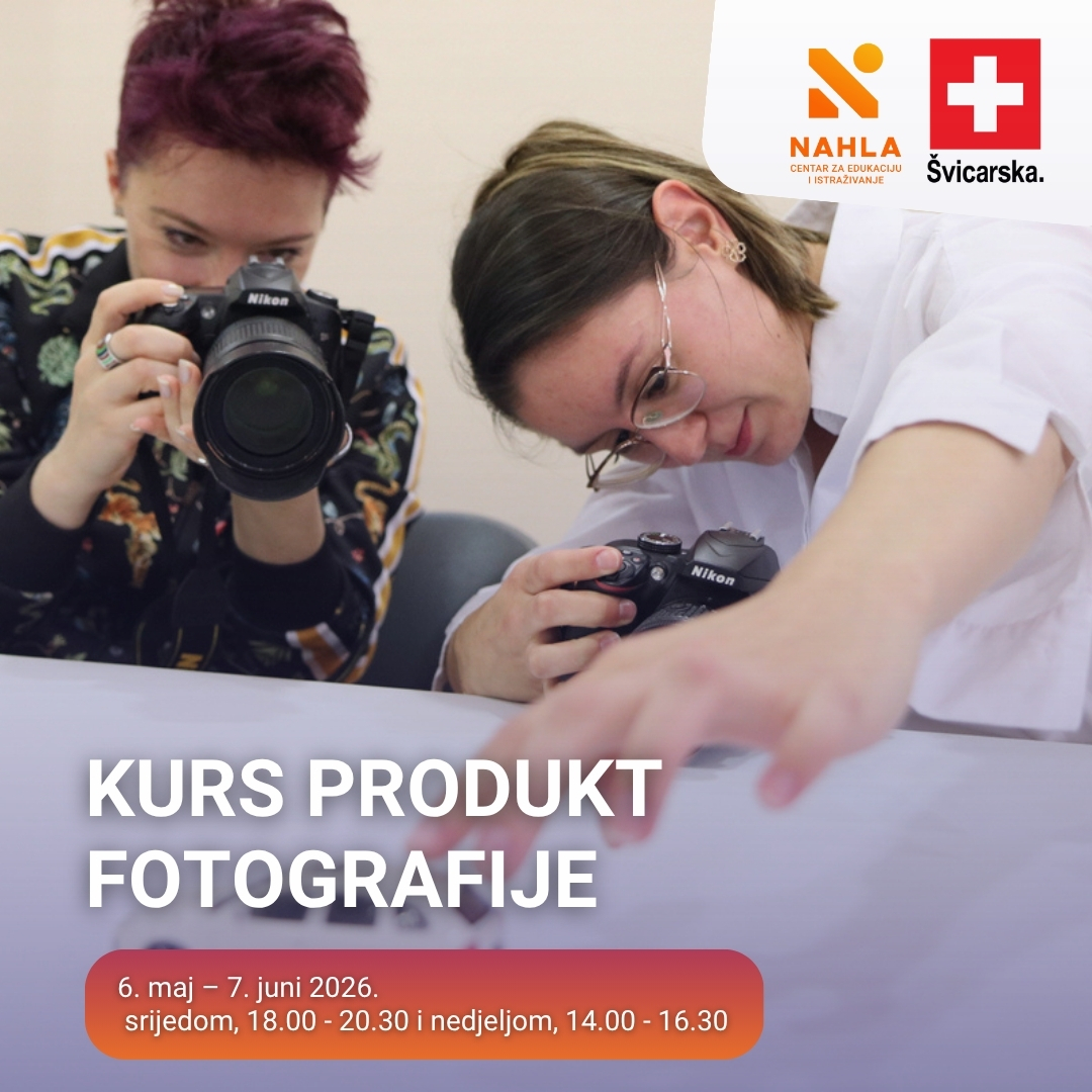CEI NAHLA Facebook ad: Kurs produkt fotografije - Centar za edukaciju i…