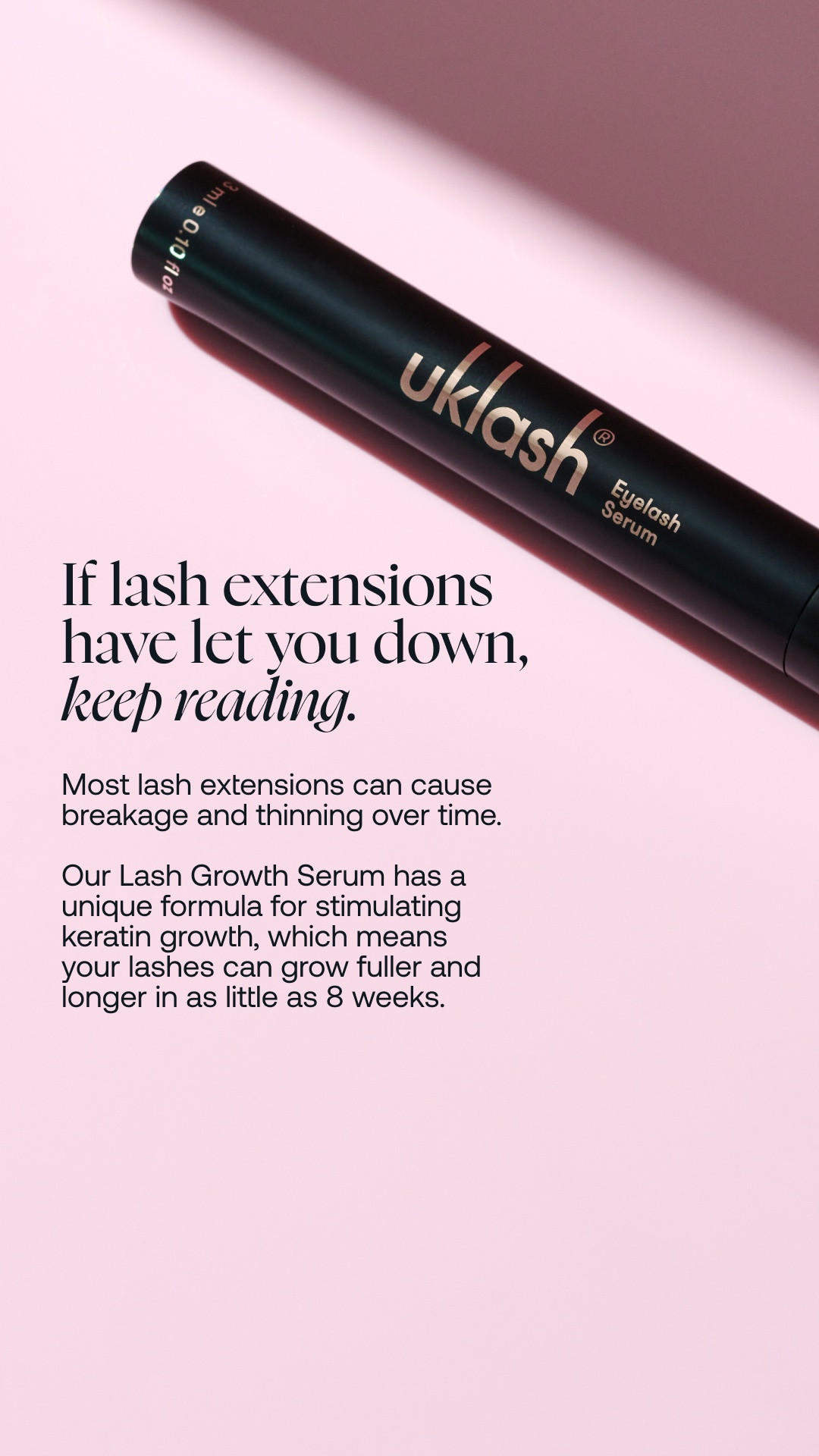 Uklash Facebook ad: See Results Faster