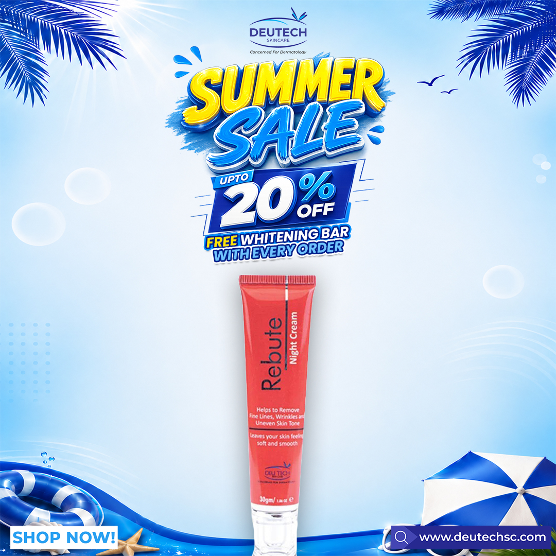 Deutech Skincare Facebook ad: Your Best Skin Starts Here
