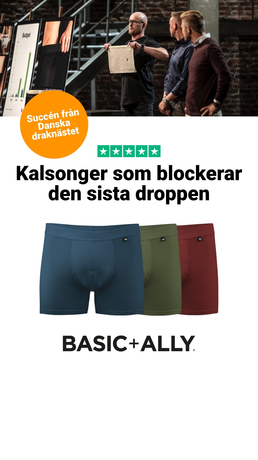 Basic+Ally Facebook ad