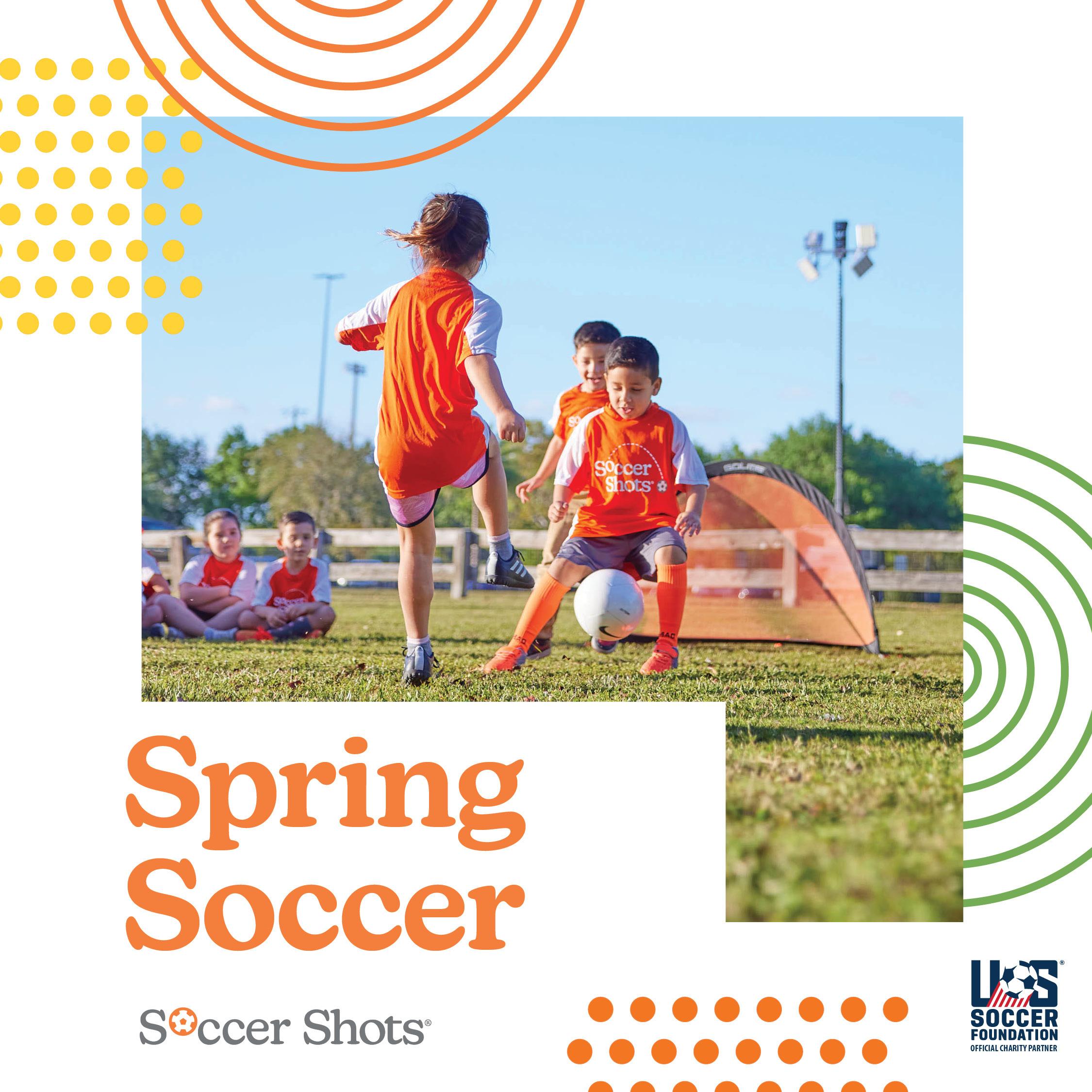 Soccer Shots Southeast Pennsylvania Facebook ad: Enroll for Spring Fun!