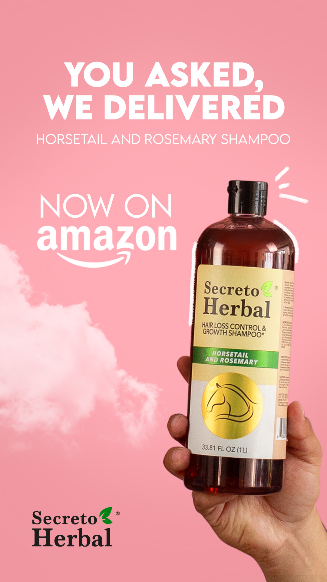 Secreto Herbal USA Facebook ad from Apr 1, 2026