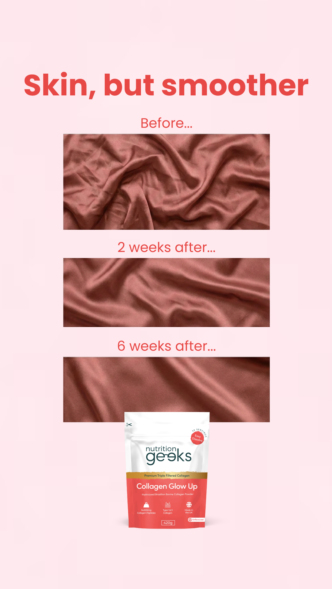 Radiant Over 40 Facebook ad
