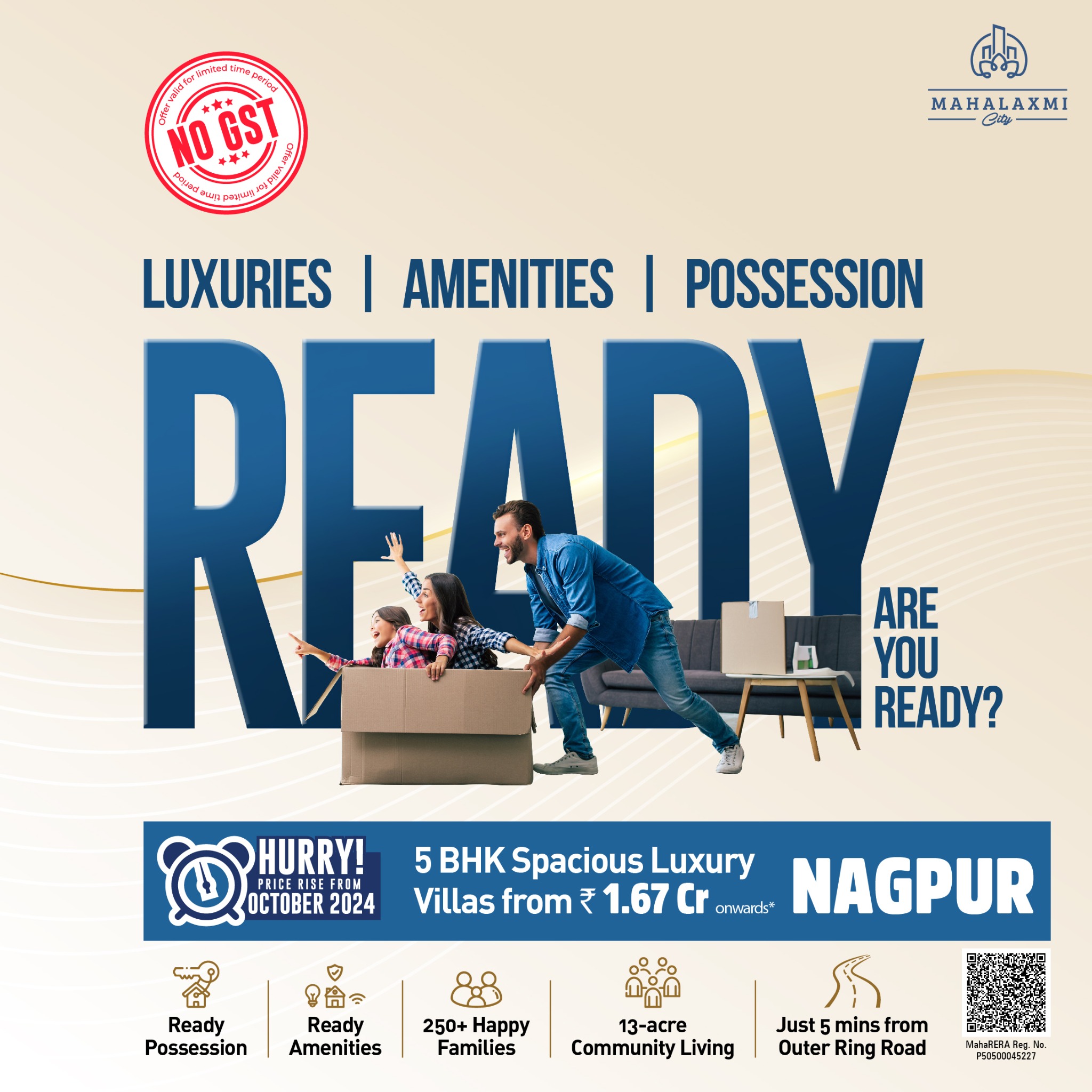 Mahalaxmi City Facebook ad