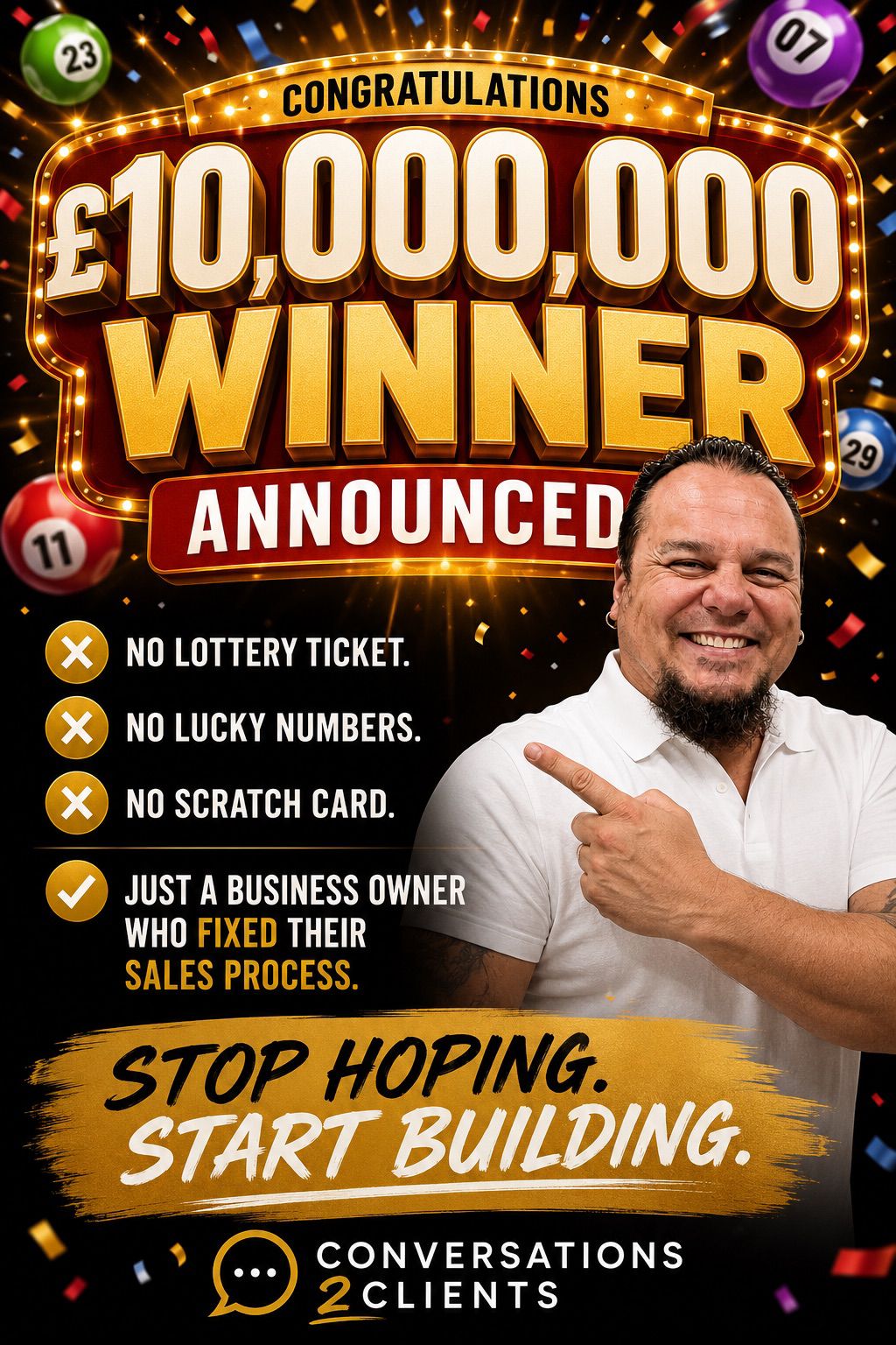 David Angel The Ultimate Sales Training Academy Facebook ad: Close More High Ticket Deals