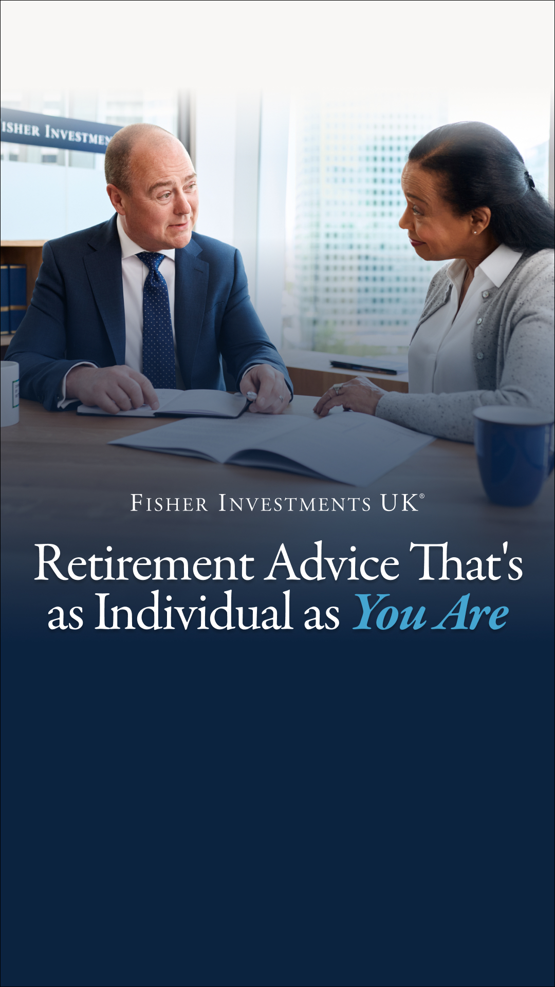Fisher Investments UK Facebook ad
