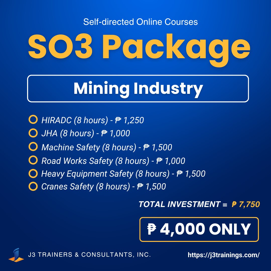 J3 Trainers and Consultants, Inc. Facebook ad