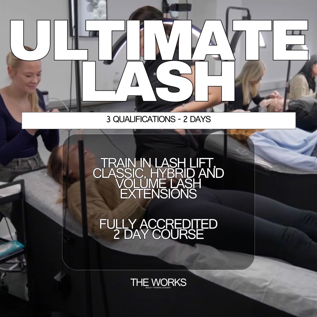 The Works Sheffield Facebook ad: 50% OFF Beginner Friendly Lash Course