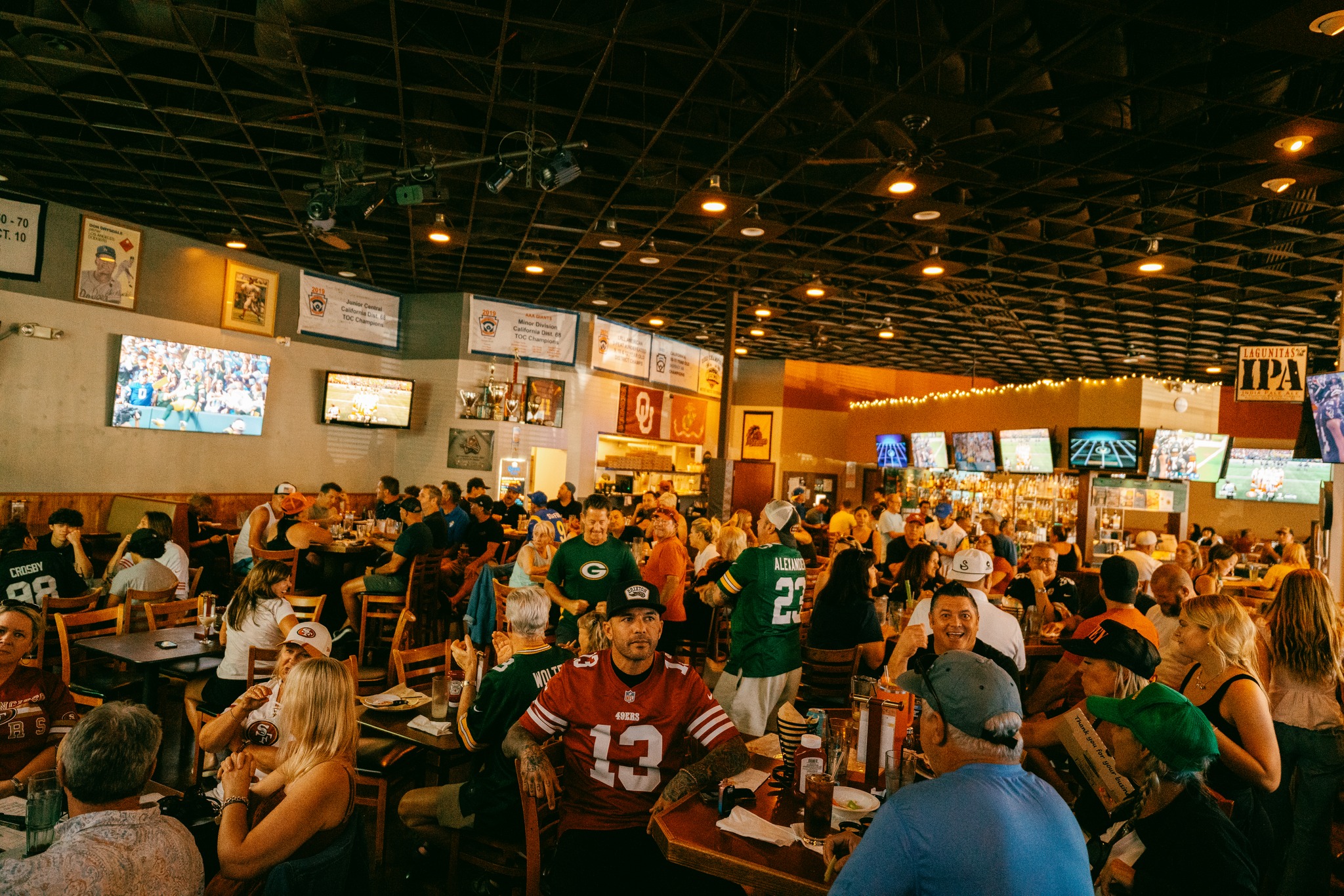 The Ranch Sports Grill Facebook ad: Catch Every Game in Crystal-Clear HD!