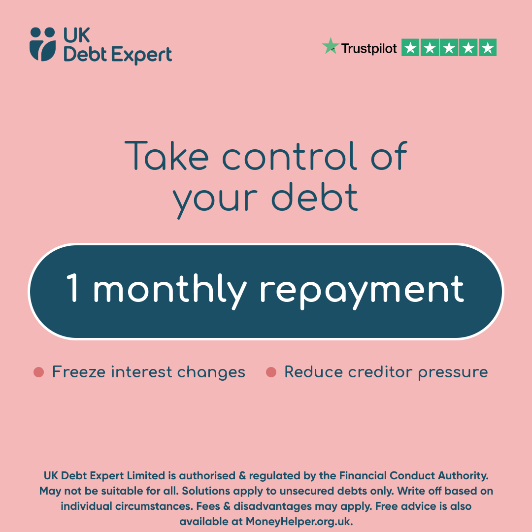 UK Debt Expert Facebook ad from Apr 19, 2026