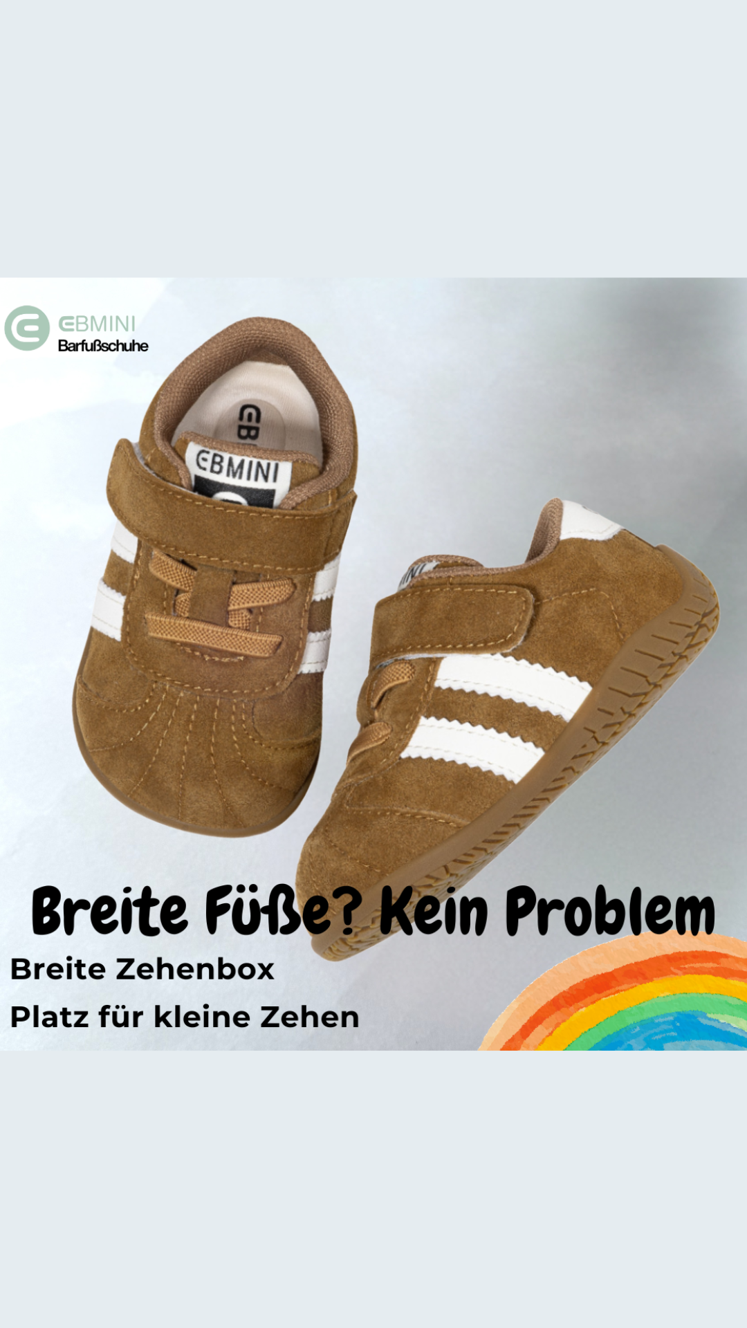 Ebmini - Kinder Barfußschuhe Facebook ad