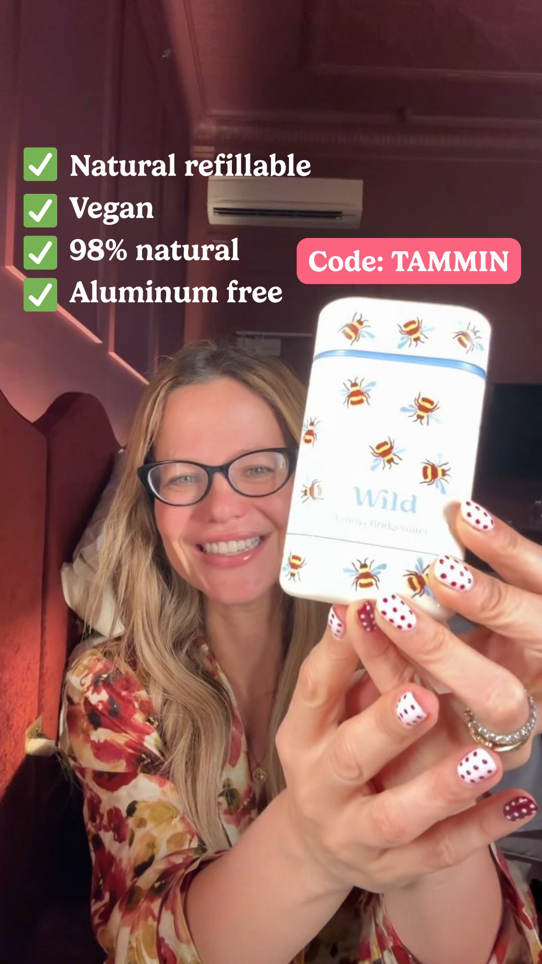 Wild Facebook ad: Get 20% off with code TAMMIN