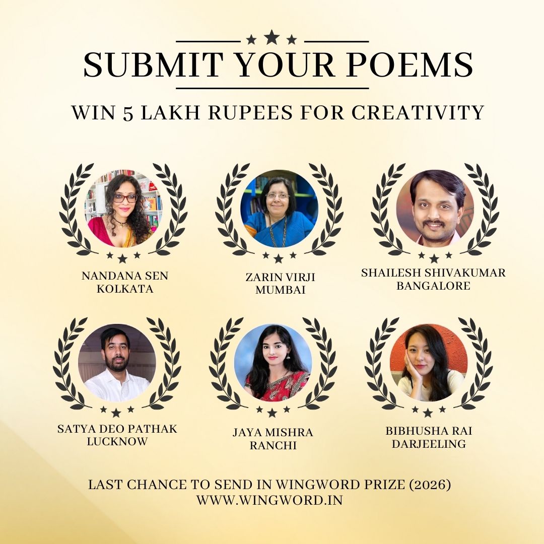 Delhi Poetry Slam Facebook ad: Wingword Poetry Prize 2026