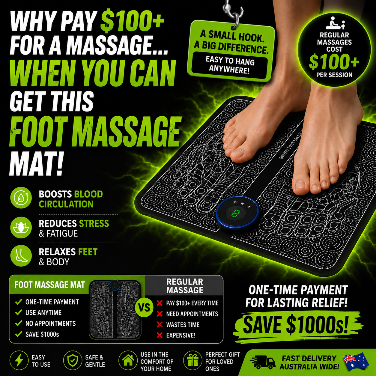 Relax Well Australia Facebook ad