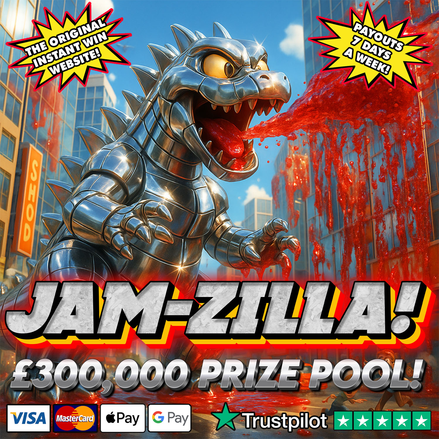 Jammy Facebook ad