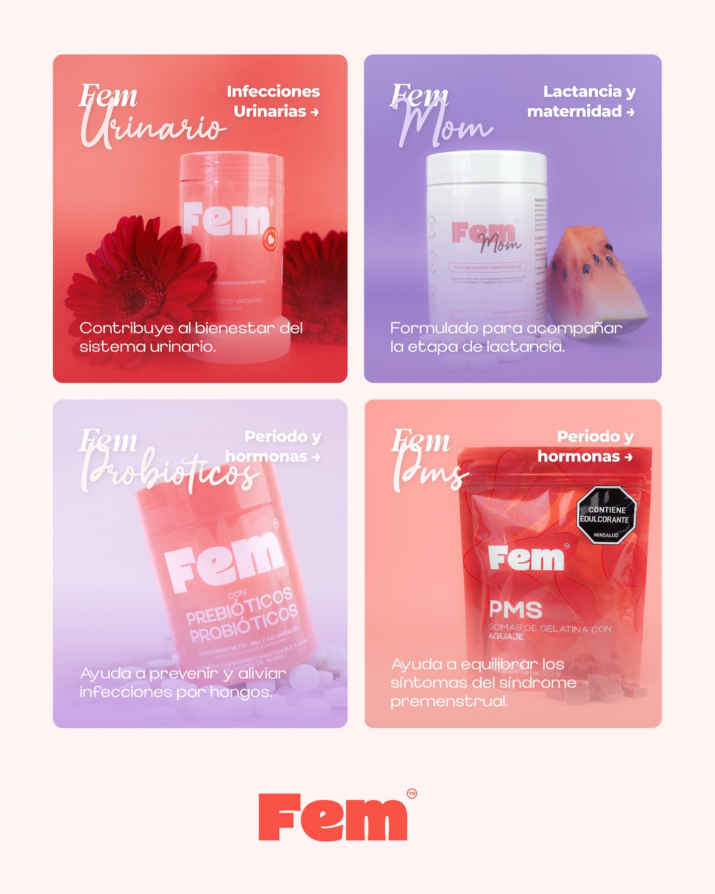 Fem Probiotics Facebook ad: Más vendidos