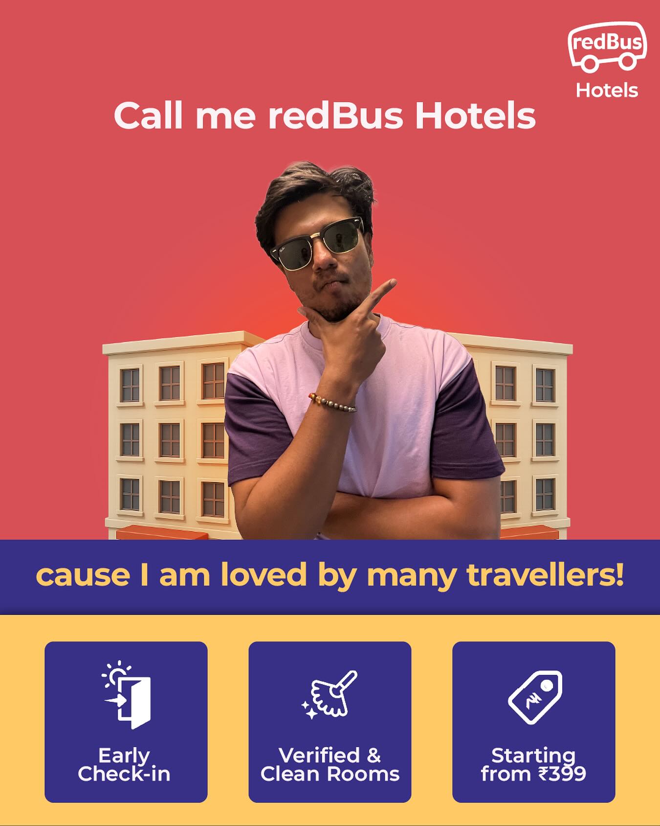 redBus Facebook ad
