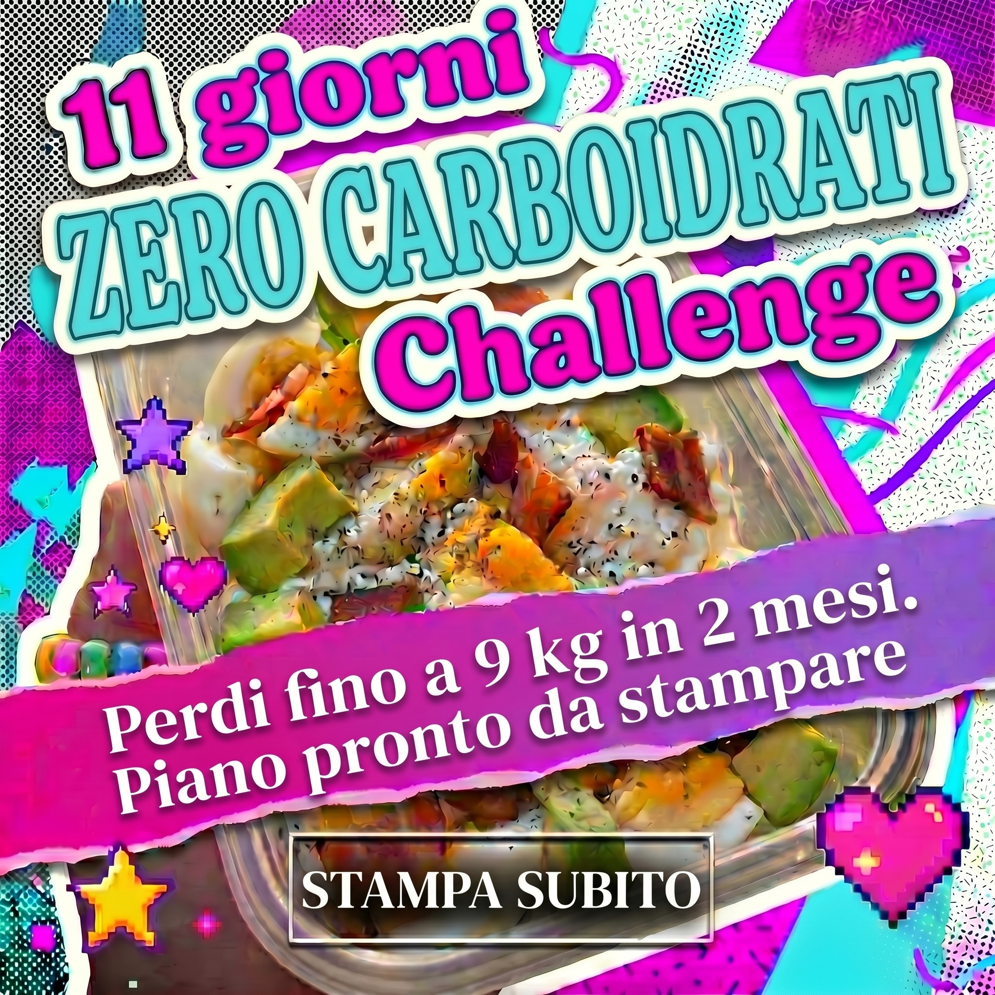 My Diet Challenge Facebook ad: Bastano solo 2 settimane per fare la differenza
