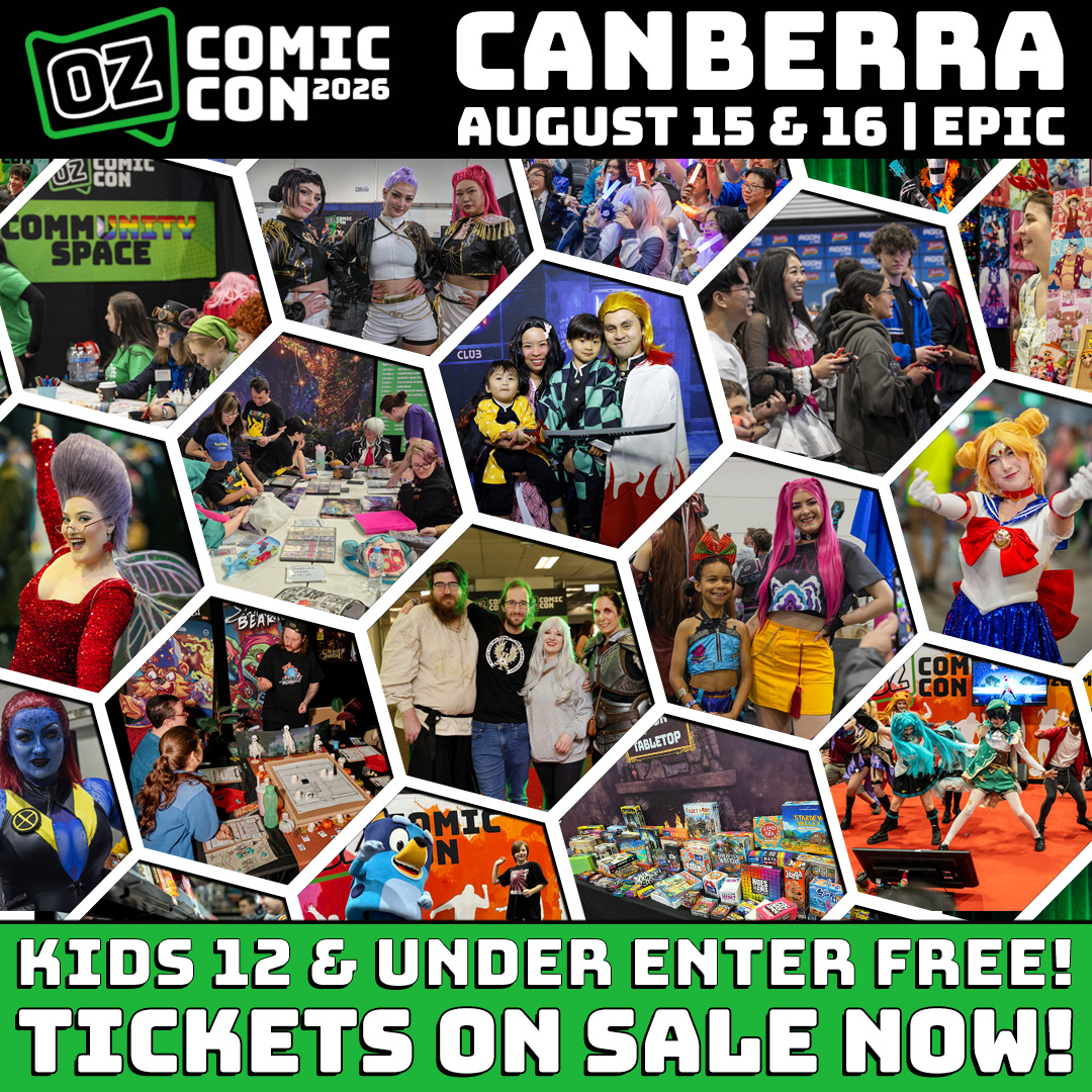 Oz Comic-Con Facebook ad: Oz Comic-Con Is Coming to Canberra