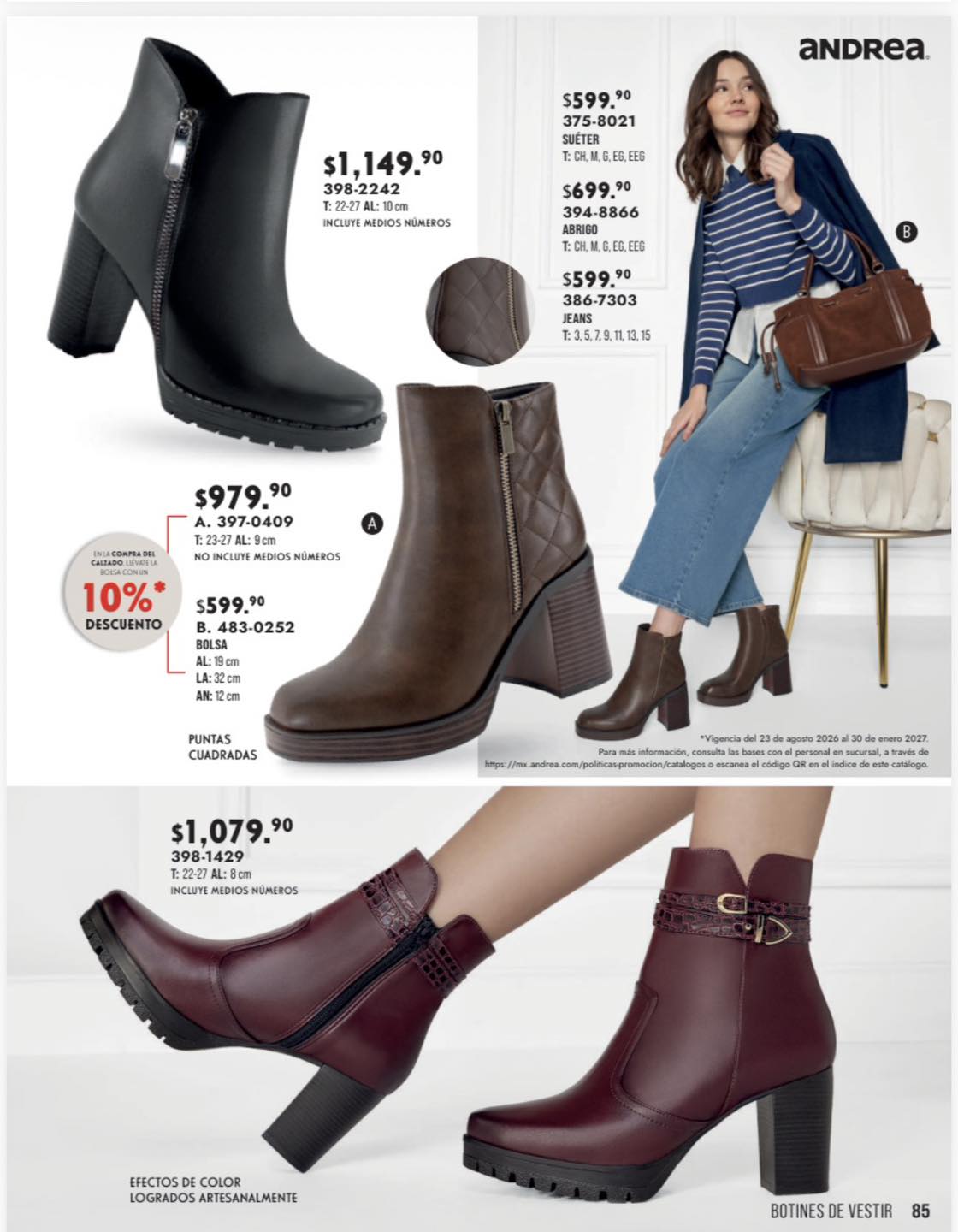 Calzado Andrea Guatemala Facebook ad: A la vanguardia con la nueva colección de…