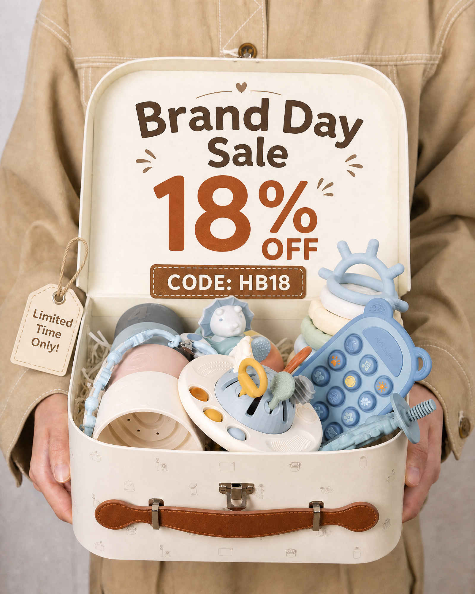 Moonkie Facebook ad: Personalized Baby Gifts