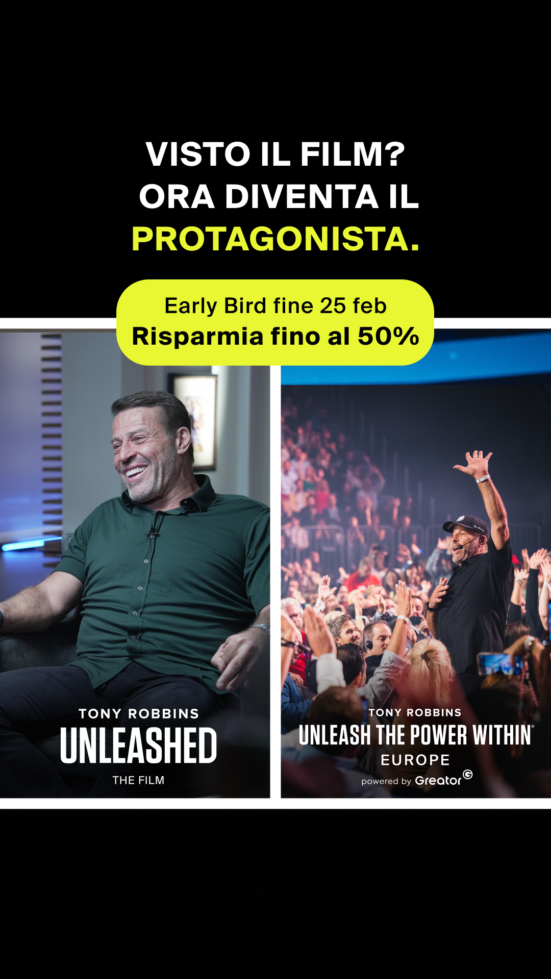 Greator Facebook ad