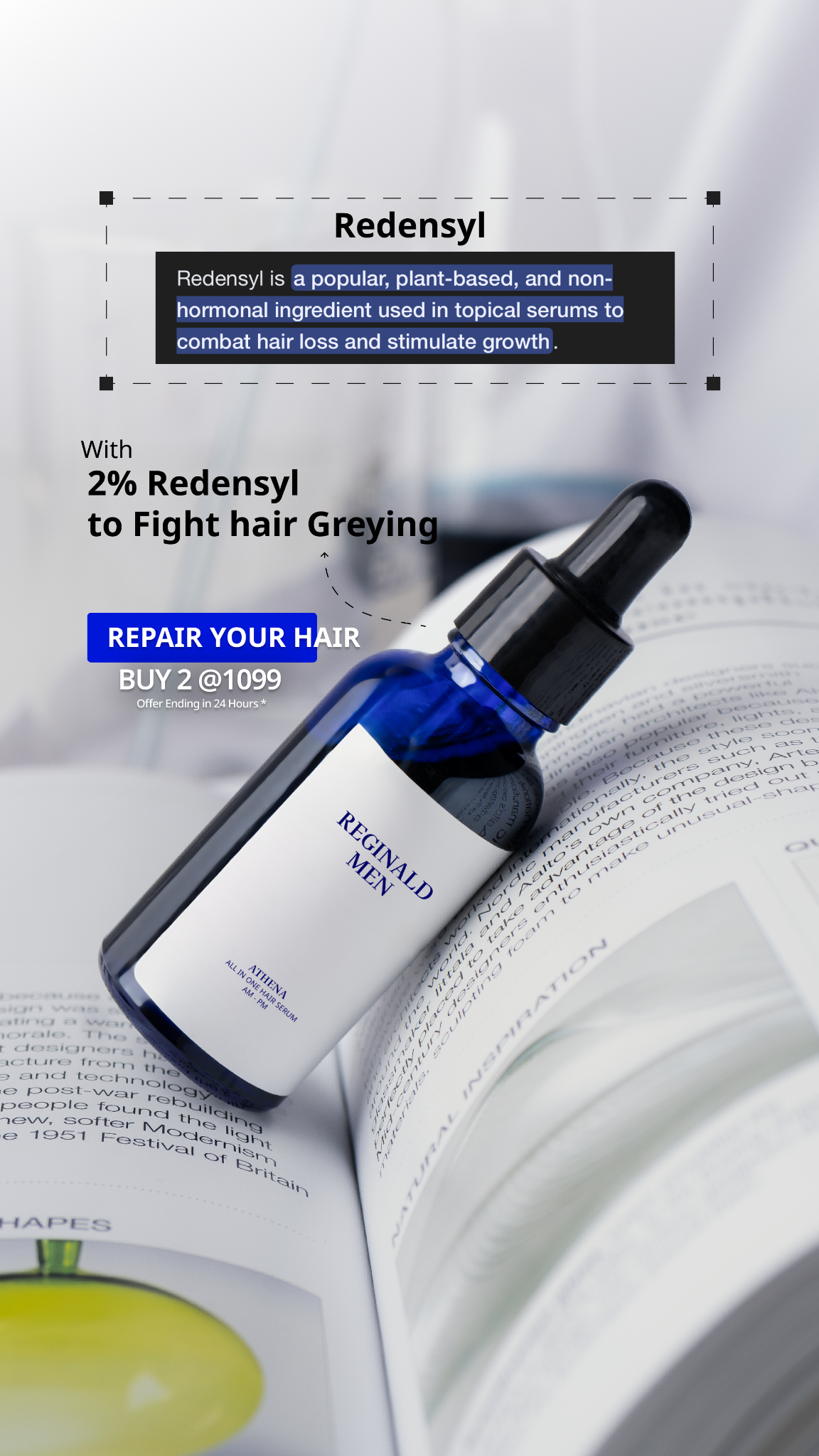 Support Reginald Men Facebook ad