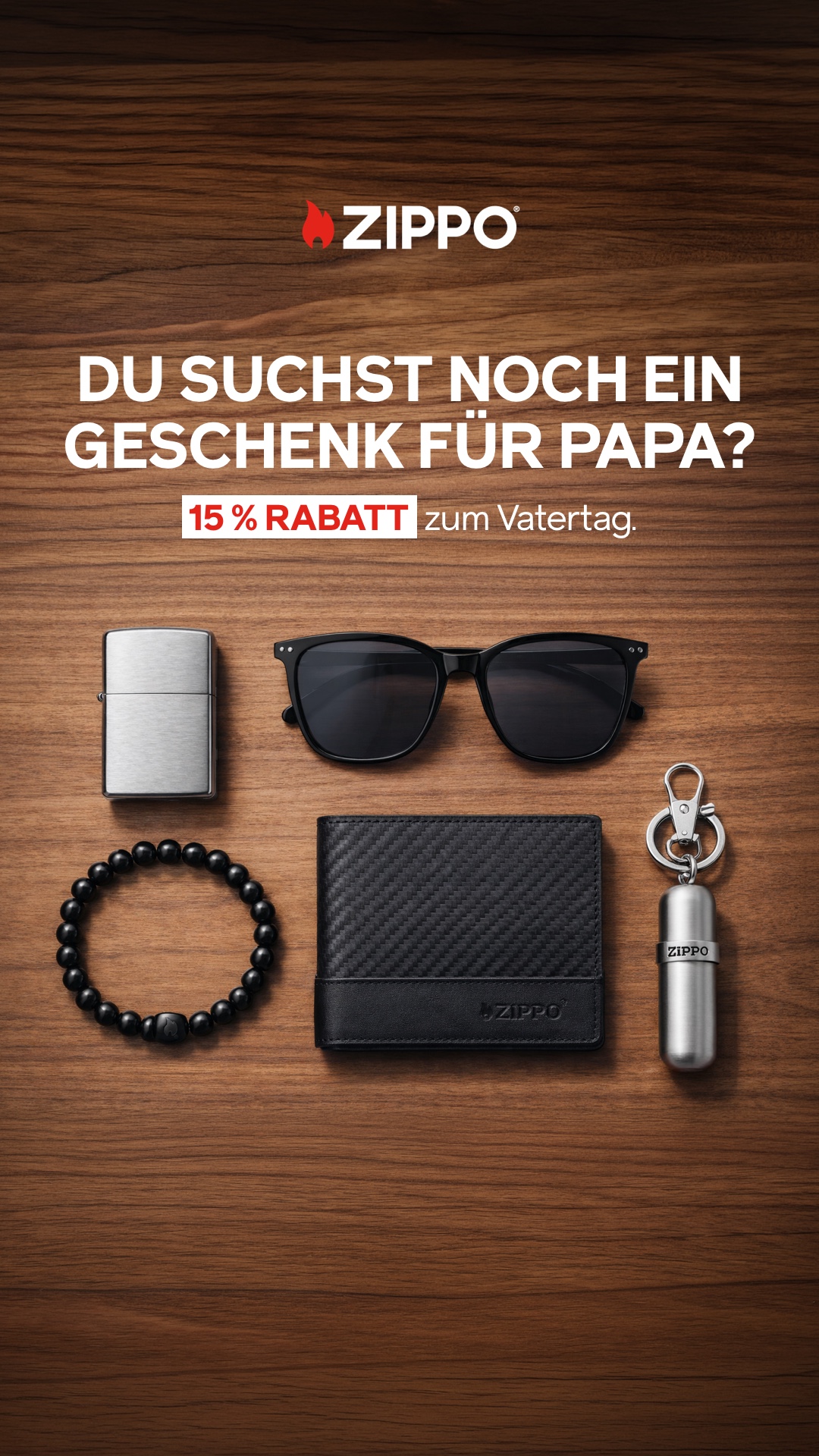Zippo Europe Facebook ad