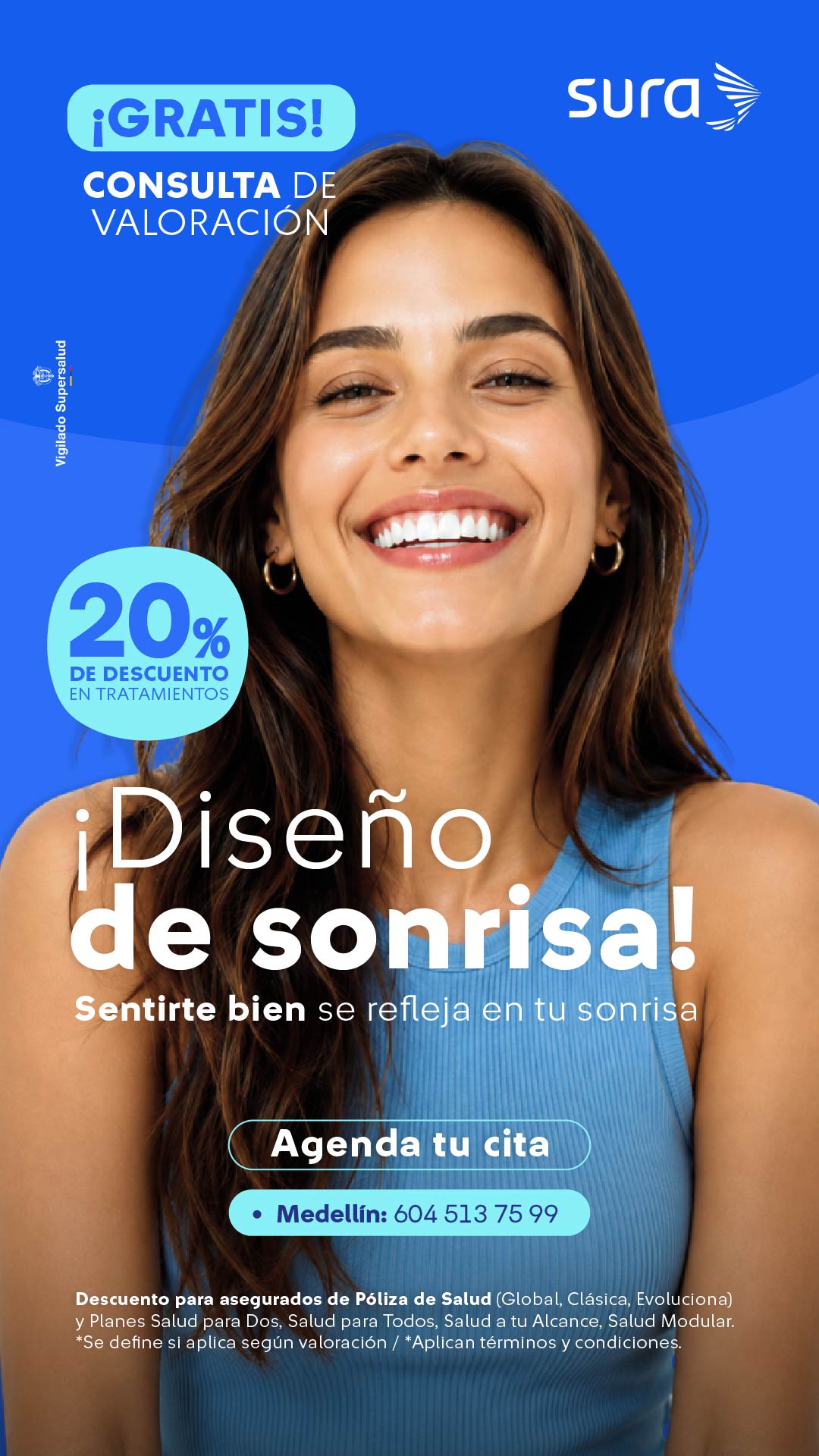 Seguros SURA Colombia Facebook ad from Jul 1, 2026